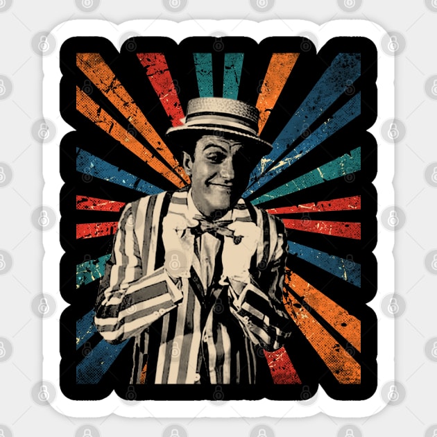 sketc vintage dick-van dyke-marypoppins Sticker by ArmandoApparel